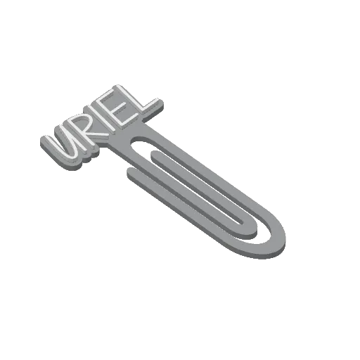 Miniatura 437 do modelo 3D Personalized Name Bookmarks