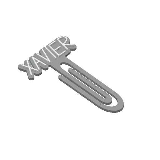 Miniatura 453 do modelo 3D Personalized Name Bookmarks