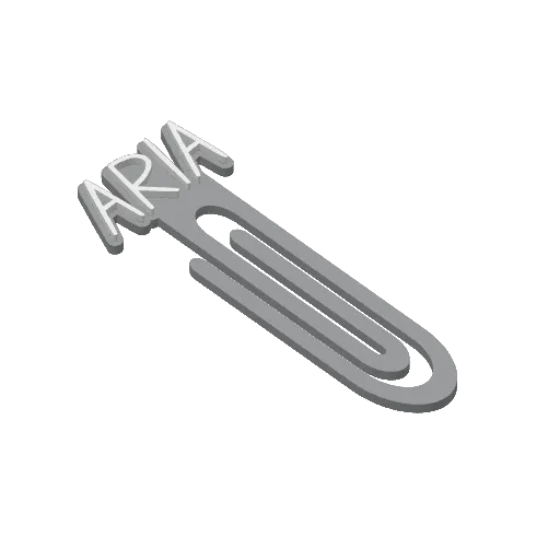 Miniatura 33 do modelo 3D Personalized Name Bookmarks