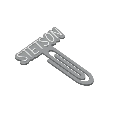Miniatura 411 do modelo 3D Personalized Name Bookmarks