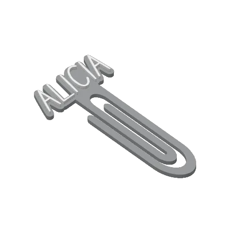Miniatura 16 do modelo 3D Personalized Name Bookmarks