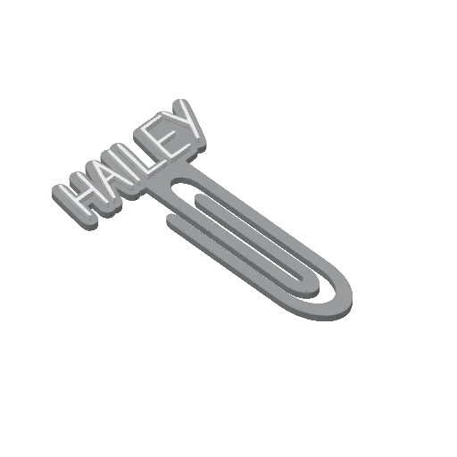 Miniatura 172 do modelo 3D Personalized Name Bookmarks