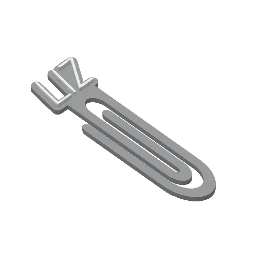 Miniatura 276 do modelo 3D Personalized Name Bookmarks