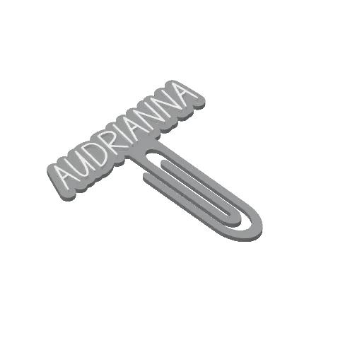 Miniatura 41 do modelo 3D Personalized Name Bookmarks