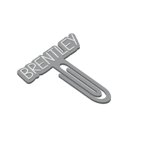 Miniatura 62 do modelo 3D Personalized Name Bookmarks
