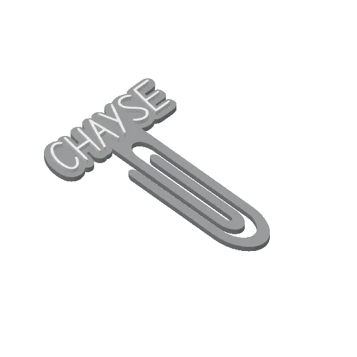 Miniatura 84 do modelo 3D Personalized Name Bookmarks