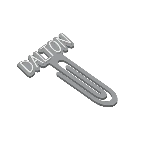 Miniatura 101 do modelo 3D Personalized Name Bookmarks