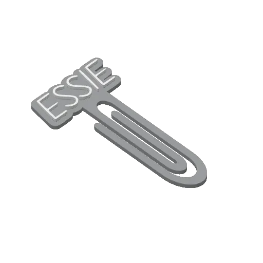 Miniatura 140 do modelo 3D Personalized Name Bookmarks