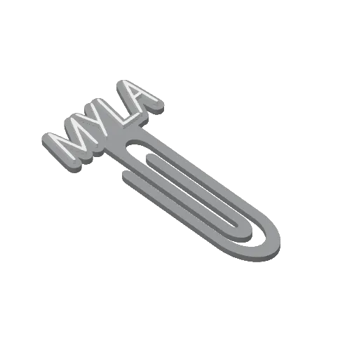 Miniatura 335 do modelo 3D Personalized Name Bookmarks