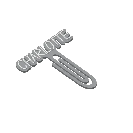 Miniatura 82 do modelo 3D Personalized Name Bookmarks