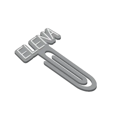 Miniatura 117 do modelo 3D Personalized Name Bookmarks
