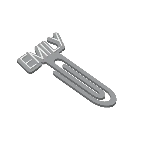 Miniatura 132 do modelo 3D Personalized Name Bookmarks