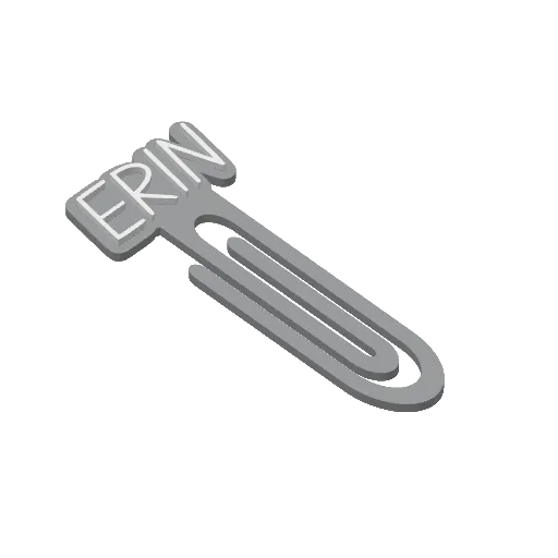 Miniatura 139 do modelo 3D Personalized Name Bookmarks