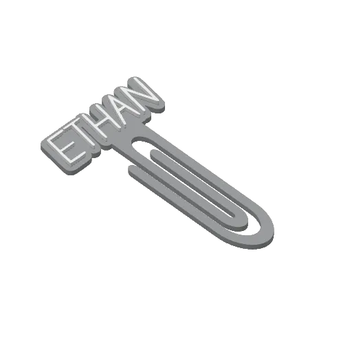 Miniatura 141 do modelo 3D Personalized Name Bookmarks