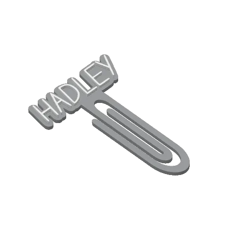 Miniatura 171 do modelo 3D Personalized Name Bookmarks