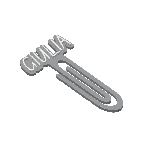 Miniatura 163 do modelo 3D Personalized Name Bookmarks