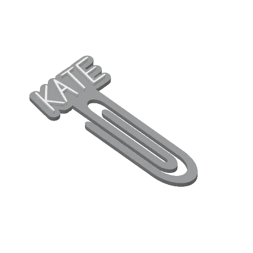 Miniatura 238 do modelo 3D Personalized Name Bookmarks