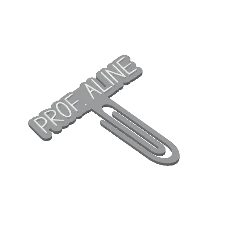 Miniatura 368 do modelo 3D Personalized Name Bookmarks