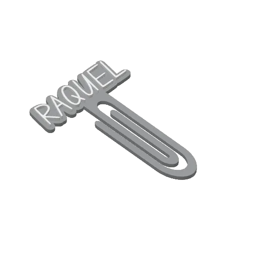 Miniatura 372 do modelo 3D Personalized Name Bookmarks