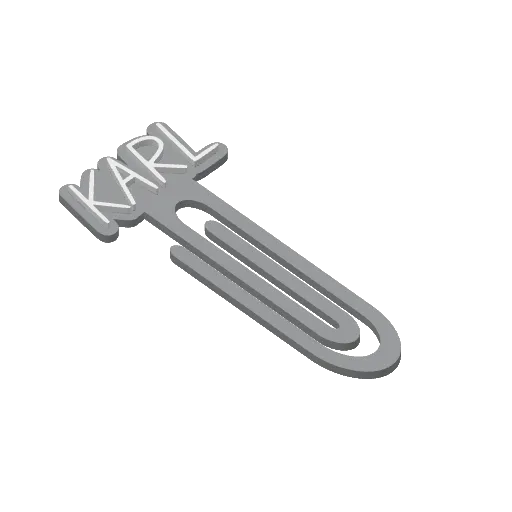 Miniatura 237 do modelo 3D Personalized Name Bookmarks