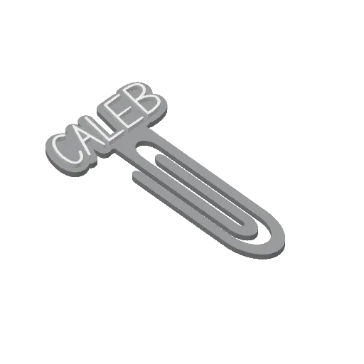 Miniatura 70 do modelo 3D Personalized Name Bookmarks