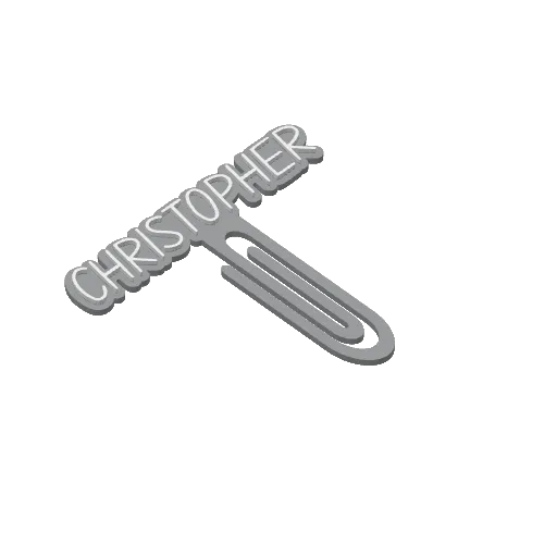 Miniatura 86 do modelo 3D Personalized Name Bookmarks