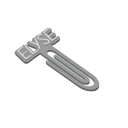 Miniatura 129 do modelo 3D Personalized Name Bookmarks
