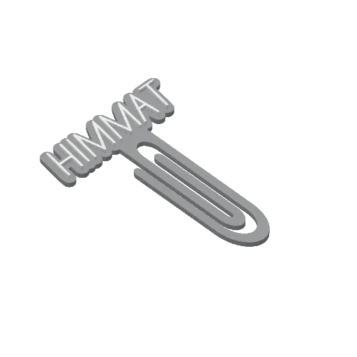 Miniatura 186 do modelo 3D Personalized Name Bookmarks