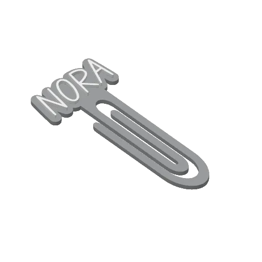 Miniatura 347 do modelo 3D Personalized Name Bookmarks