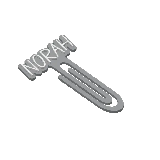 Miniatura 348 do modelo 3D Personalized Name Bookmarks