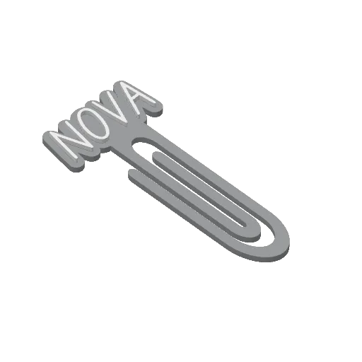 Miniatura 349 do modelo 3D Personalized Name Bookmarks
