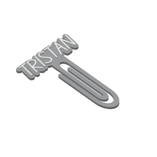 Miniatura 433 do modelo 3D Personalized Name Bookmarks