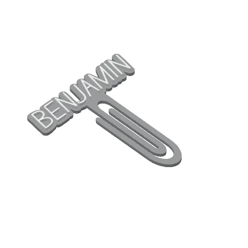Miniatura 53 do modelo 3D Personalized Name Bookmarks
