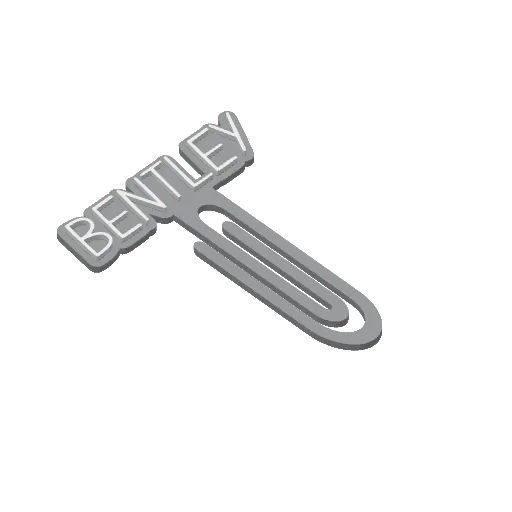 Miniatura 55 do modelo 3D Personalized Name Bookmarks