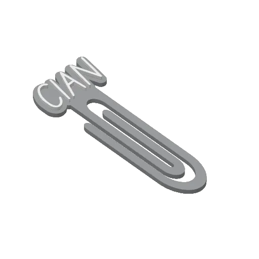 Miniatura 87 do modelo 3D Personalized Name Bookmarks