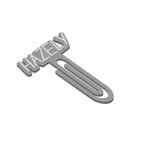 Miniatura 182 do modelo 3D Personalized Name Bookmarks