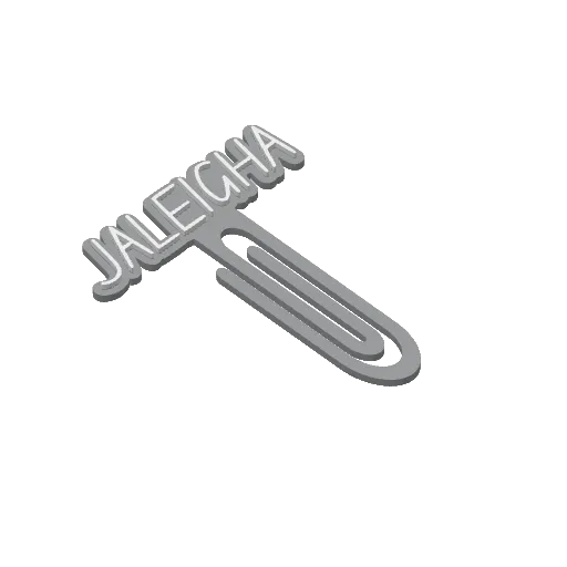Miniatura 197 do modelo 3D Personalized Name Bookmarks