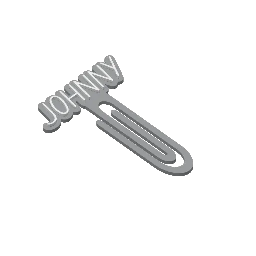 Miniatura 224 do modelo 3D Personalized Name Bookmarks