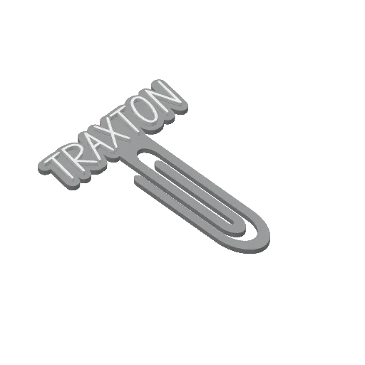 Miniatura 430 do modelo 3D Personalized Name Bookmarks