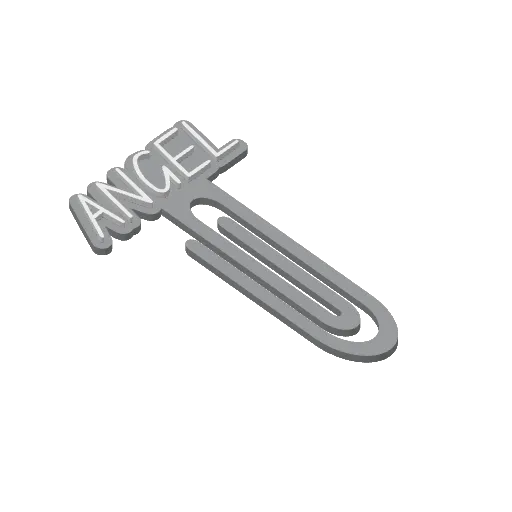 Miniatura 24 do modelo 3D Personalized Name Bookmarks
