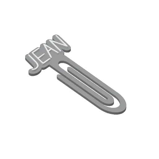Miniatura 211 do modelo 3D Personalized Name Bookmarks