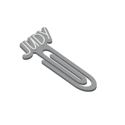 Miniatura 228 do modelo 3D Personalized Name Bookmarks