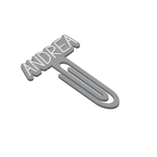 Miniatura 23 do modelo 3D Personalized Name Bookmarks