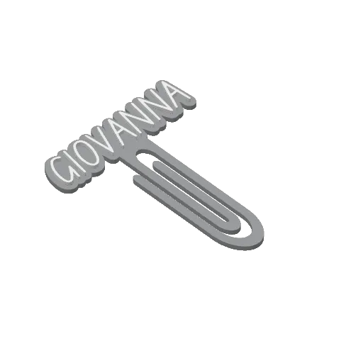 Miniatura 162 do modelo 3D Personalized Name Bookmarks