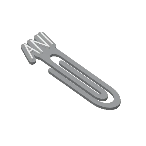 Miniatura 26 do modelo 3D Personalized Name Bookmarks