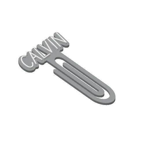 Miniatura 72 do modelo 3D Personalized Name Bookmarks