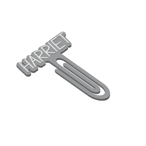Miniatura 179 do modelo 3D Personalized Name Bookmarks