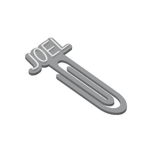 Miniatura 221 do modelo 3D Personalized Name Bookmarks