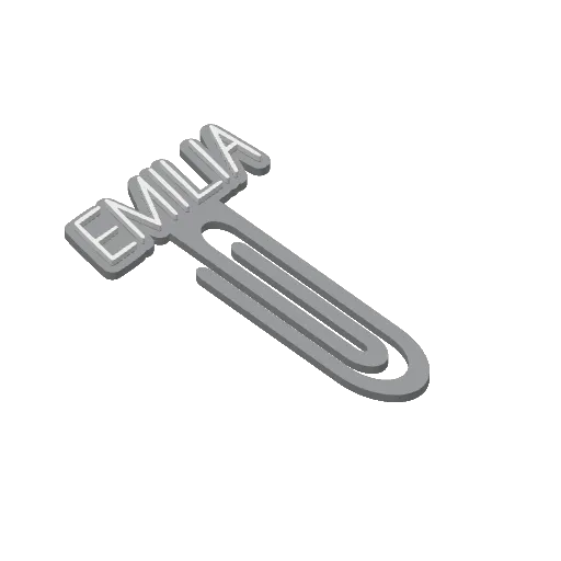 Miniatura 131 do modelo 3D Personalized Name Bookmarks