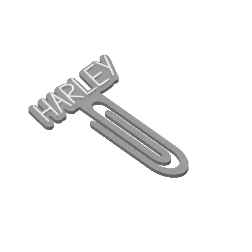 Miniatura 176 do modelo 3D Personalized Name Bookmarks